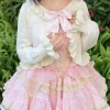 Ruffled Heart Cardigan