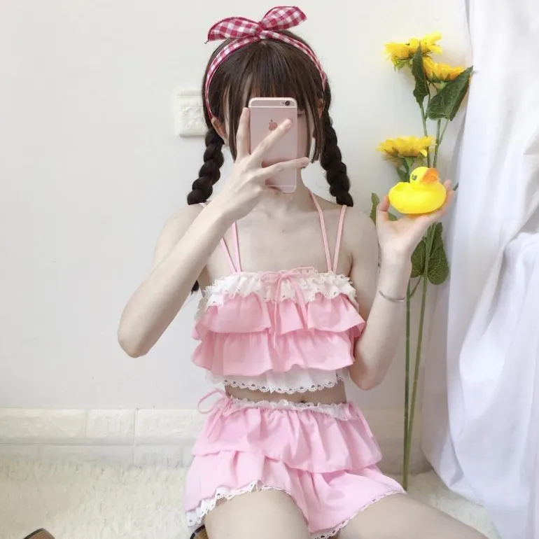 Ruffled Princess Bikini