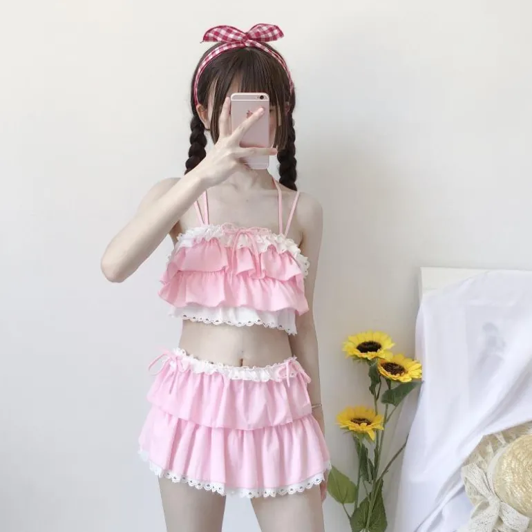 Ruffled Princess Bikini