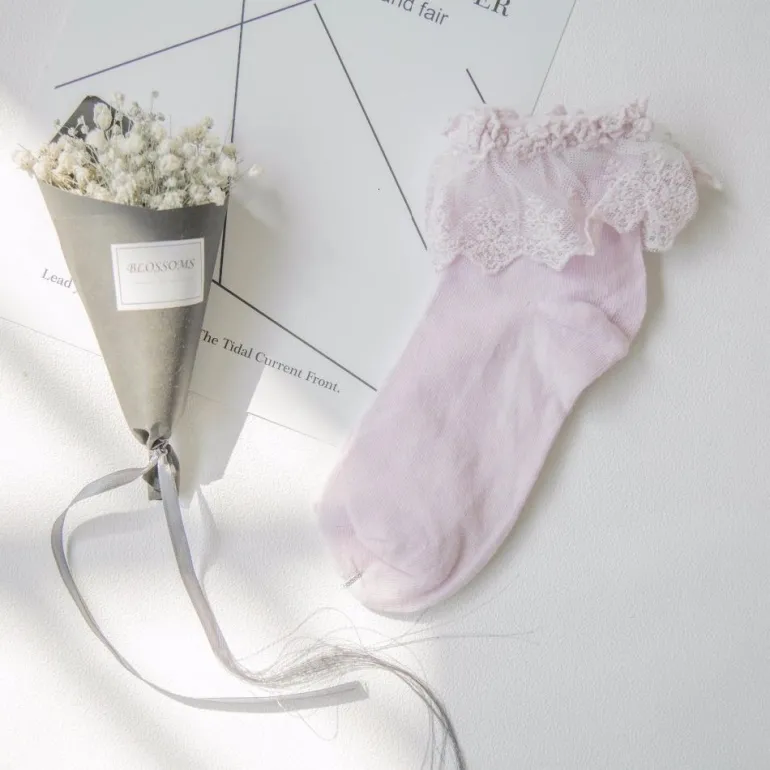 Ruffled Princess Socks