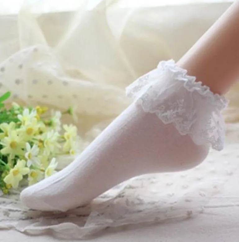 Ruffled Princess Socks
