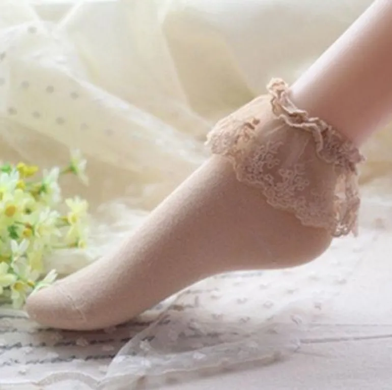Ruffled Princess Socks