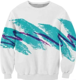 90s Abstract Crewneck