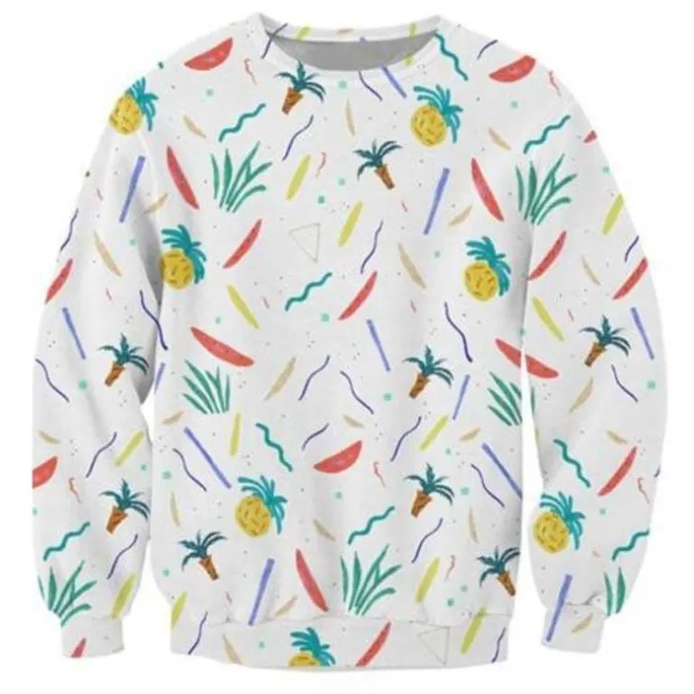 90s Abstract Crewneck