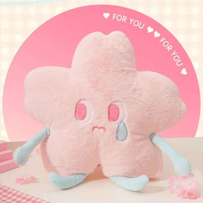 Sad Sakura Star Plush