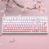 Sakura Blossom Backlit Key Caps Full Set