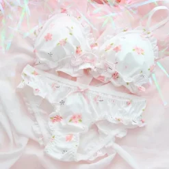 Sakura Blossom Lingerie Set