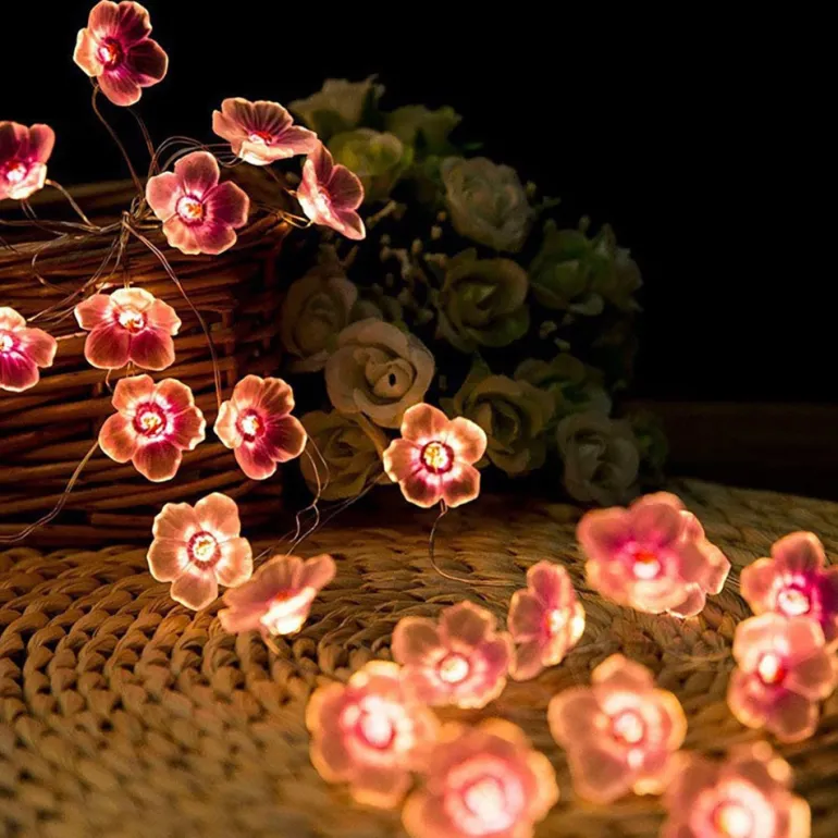 Sakura Blossom String Lights