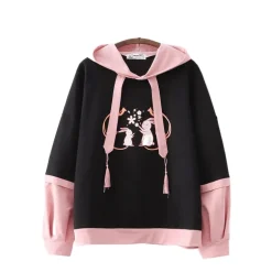 Sakura Bunny Hoodie