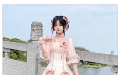 Sakura Cheongsam Kimono Dress