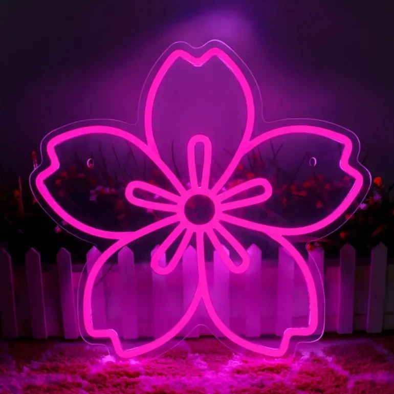 Sakura Flower Kawaii Neon Sign