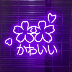 Sakura Flower Kawaii Neon Sign