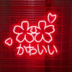 Sakura Flower Kawaii Neon Sign