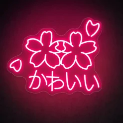 Sakura Flower Kawaii Neon Sign