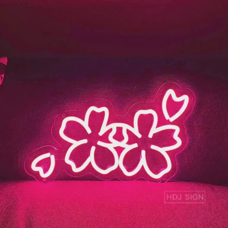 Sakura Flower Kawaii Neon Sign