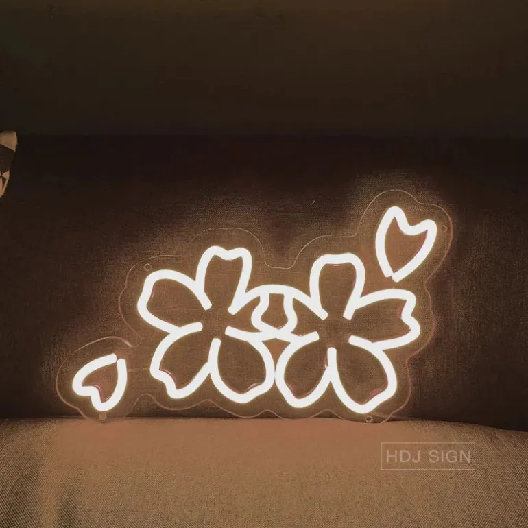 Sakura Flower Kawaii Neon Sign