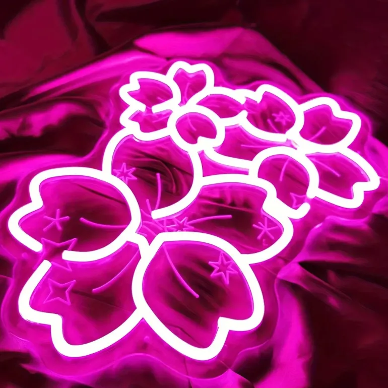 Sakura Flower Kawaii Neon Sign