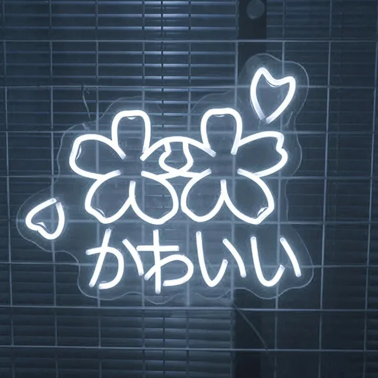 Sakura Flower Kawaii Neon Sign