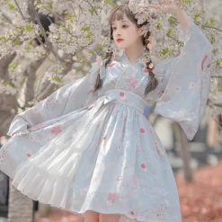 Sakura Kimono Dress