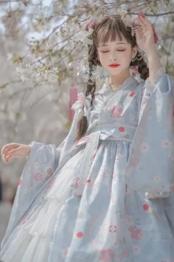 Sakura Kimono Dress