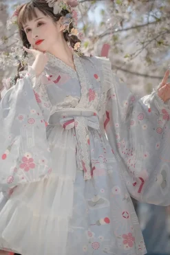 Sakura Kimono Dress