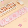 Sakura Neko Keyboard Wrist Rest