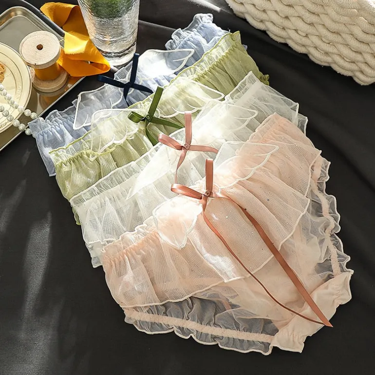 Sakura Wing Chiffon Panties