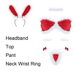 Santa Bunny Bikini Set