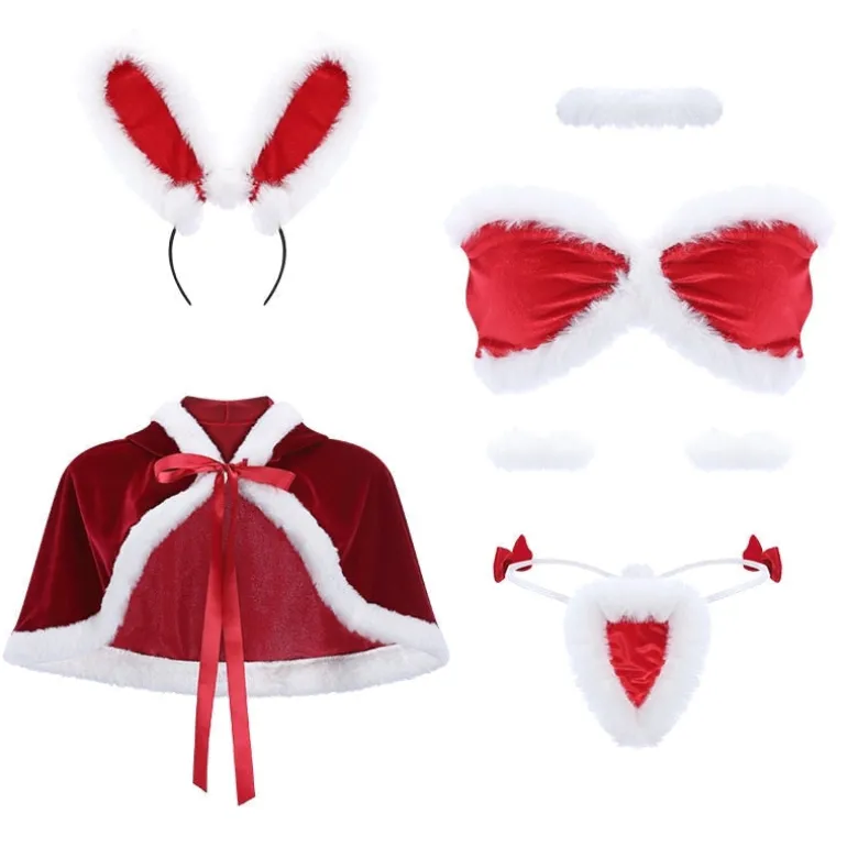Santa Bunny Bikini Set