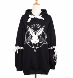 Satanic Bunny Hoodie