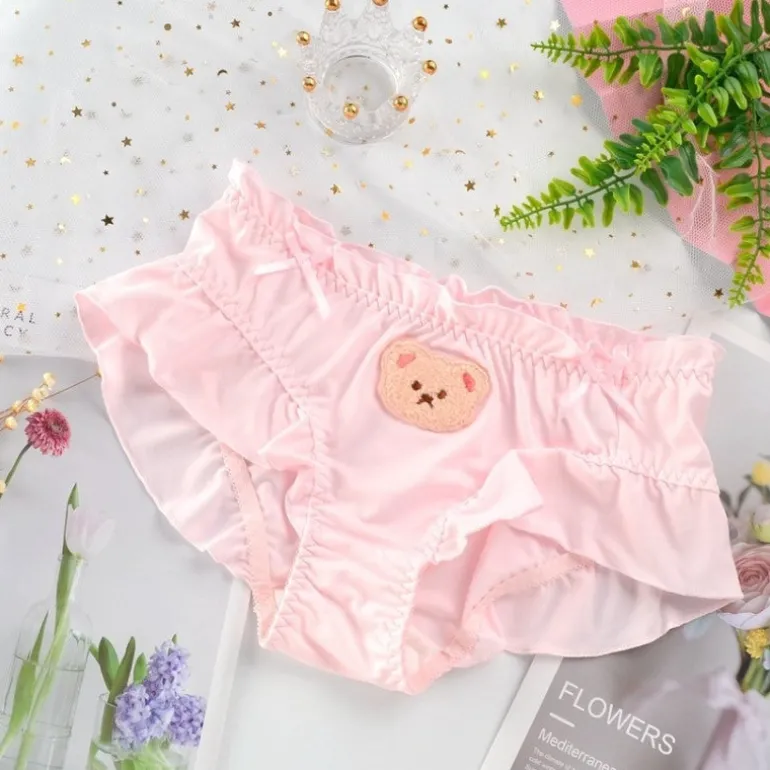 Satin Baby Bear Panties