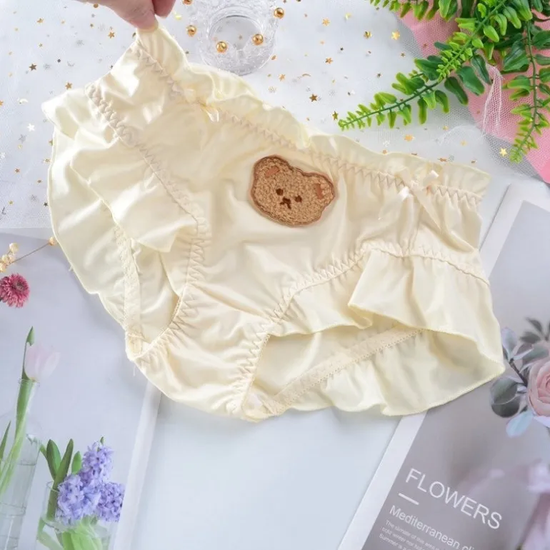 Satin Baby Bear Panties