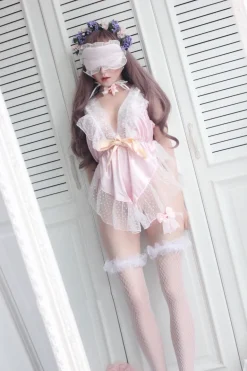 Satin Babydoll Lingerie Set