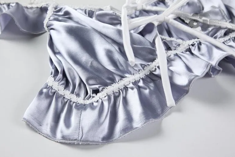 Satin Babydoll Sleep Set