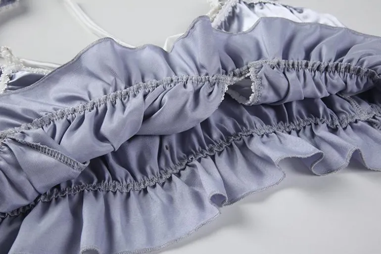 Satin Babydoll Sleep Set