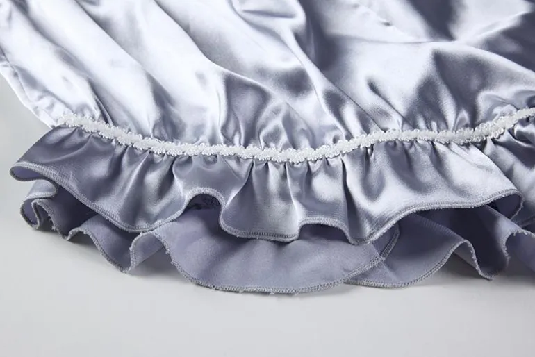 Satin Babydoll Sleep Set