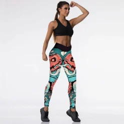 Screaming Pumpkin Leggings