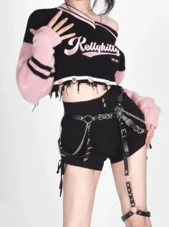 Shadow Blossom Cropped Sports Jacket