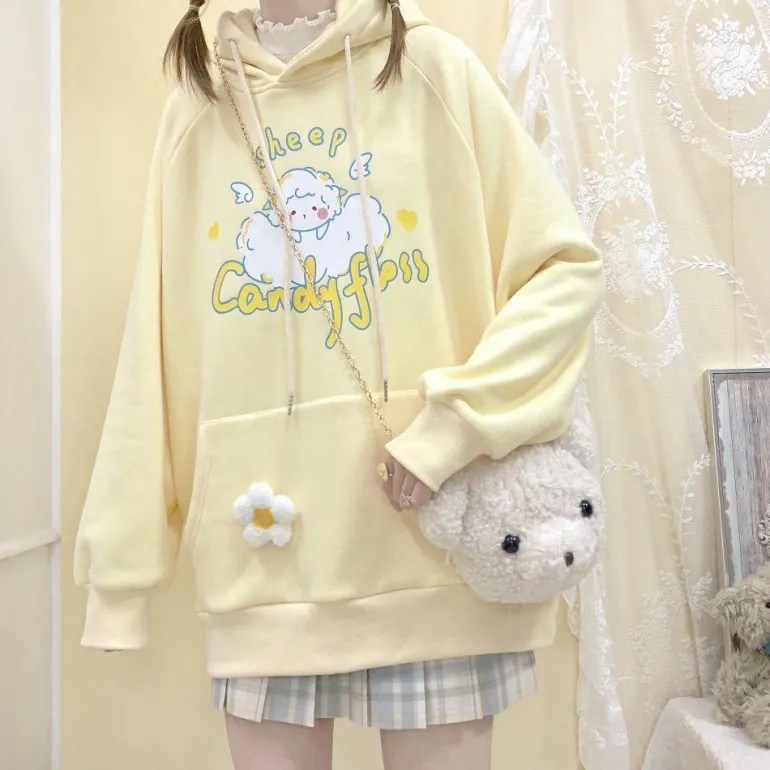 Sheep Candyfloss Hoodie