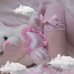 Sheer Babygirl Bow Stockings