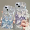 Shimmering Butterfly iPhone Case & Chain