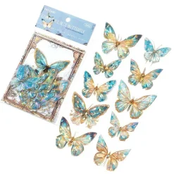 Shimmering Butterfly Stickers