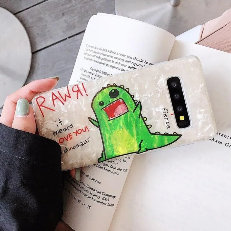 Shimmering Rawr Samsung Case