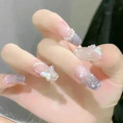 Short Angelic Press On Nails