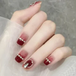 Short Angelic Press On Nails
