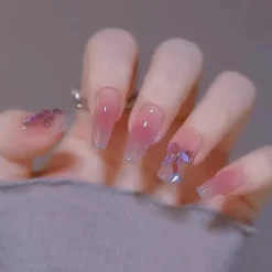 Short Angelic Press On Nails