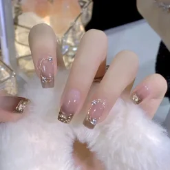 Short Angelic Press On Nails