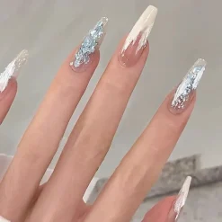 Short Angelic Press On Nails