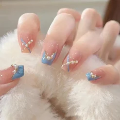 Short Angelic Press On Nails