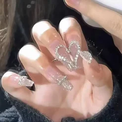 Short Angelic Press On Nails
